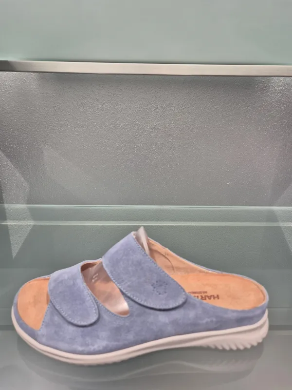 Blauw_Hartjes_Breeze_klit_slipper_H