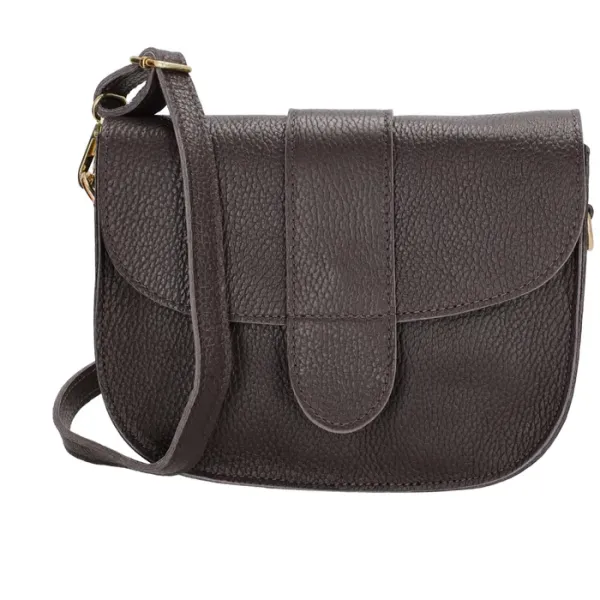 Bruin_leder_Charm_anna_schoudertas_