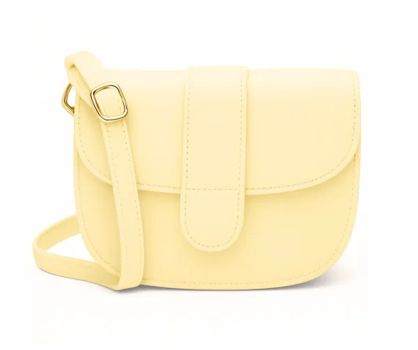 Geel_leder_Charm_anna_schoudertas__1