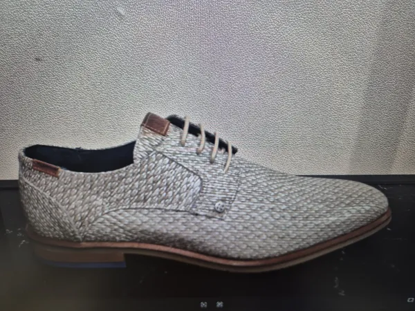 Geweven_grijze_leren_veterschoen