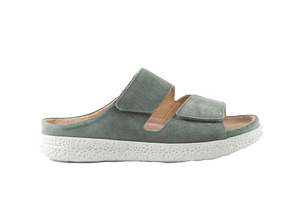 Groen_Hartjes_Groove_klit_slipper_H_1