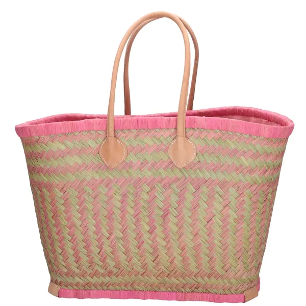 Roze_Bozaka_rieten_mand