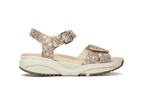 Sand_combi_prent_Aruba_sandaal