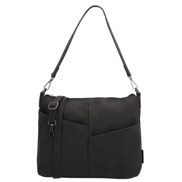 ZWart_Beagles_Lourenza_Schoudertas