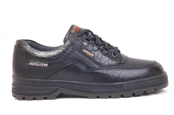 Zwart_goretex_veterschoen_Baracuda