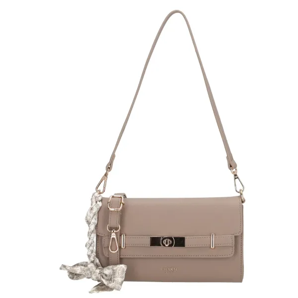 taupe_Charm_hamptons_Schoudertas