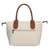 Beige_stippen_buckingham_handtas_1