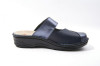 Blauw_leer_stretch_slipper_Heliane_2