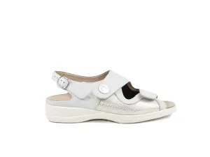 Beige_combi_flex_2_klit_sandaal_1