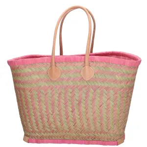 Roze_Bozaka_rieten_mand