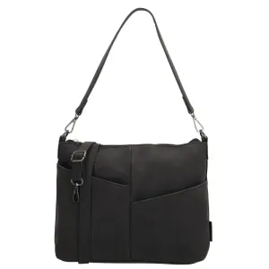 ZWart_Beagles_Lourenza_Schoudertas