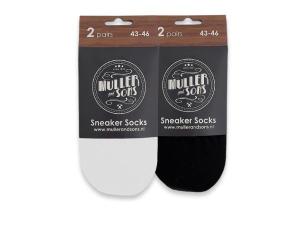 Zwart_Muller___Sons_Sneaker_Socks_2_pack